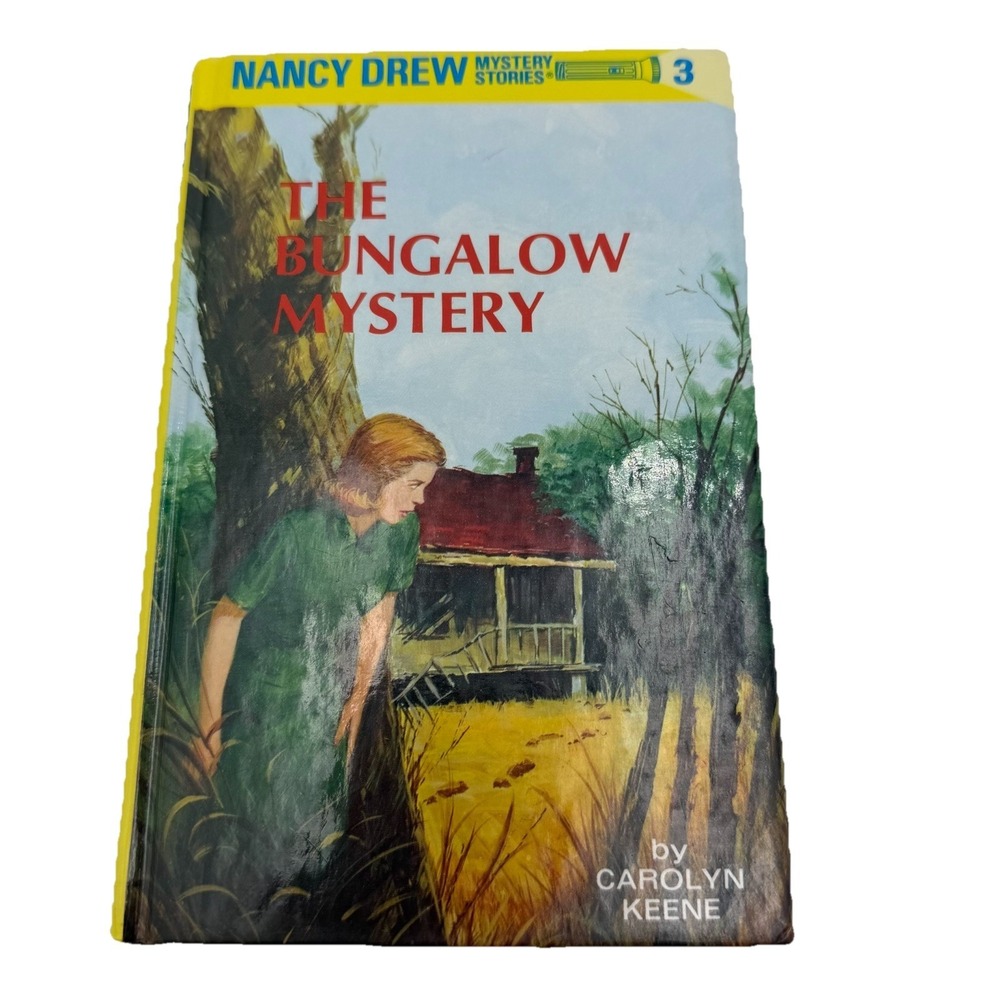 Nancy Drew 3: The Bungalow Mystery by Carolyn Keene Flashlight Series 1993 Exc